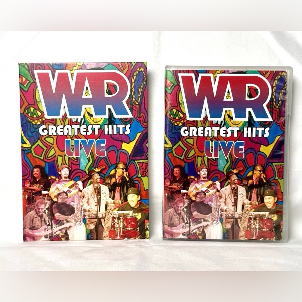 War Greatest Hits Live DVD 2008 Opened Great Shape